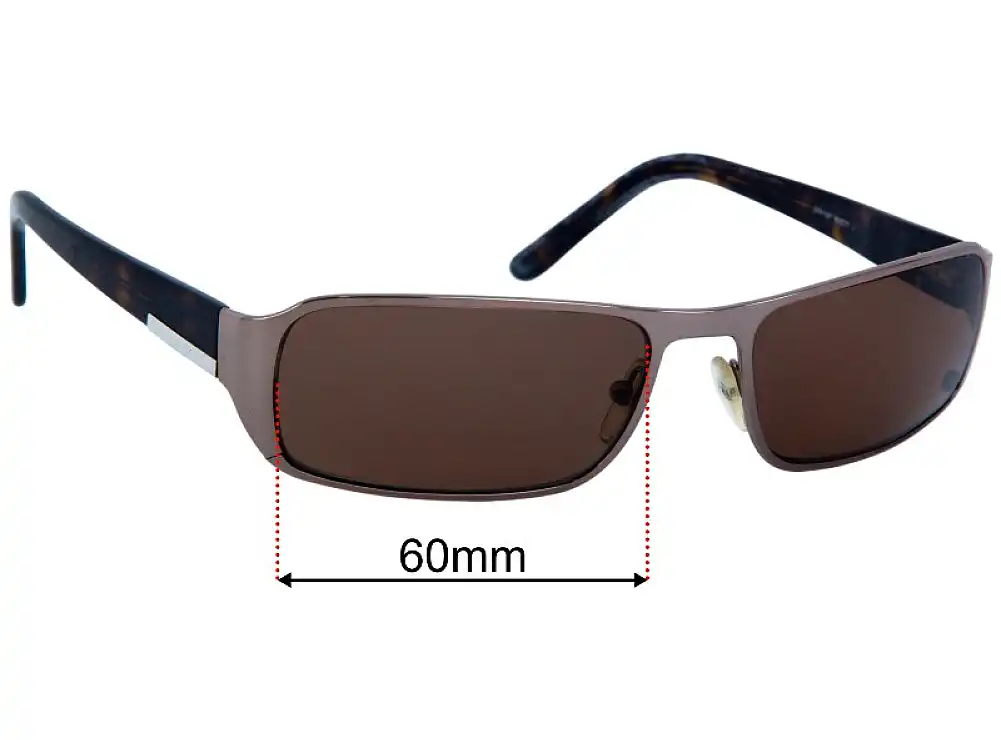 PRADA SPR52F メガネフレーム Prada SPR52F & PR52FS 60mm Replacement Lenses